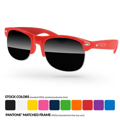 Club Sport Promotional Sunglasses W/Temple Imprint