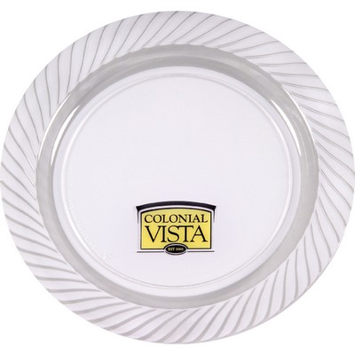 10.25" Clear Plastic Plate (Petite Line)