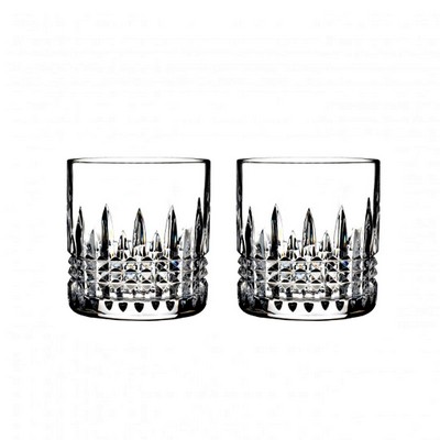 Waterford Lismore Diamond Straight Sided Tumbler Pair - 7oz