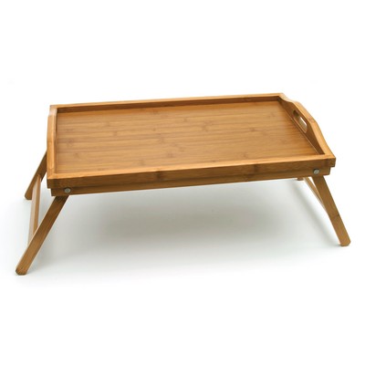 Bamboo Bed Tray w/ Folding Legs