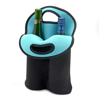 Kidder iBank® 2-Bottle Neoprene Wine Tote