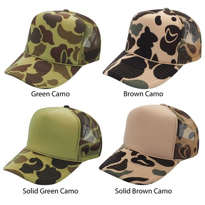 Camo Mesh Cap