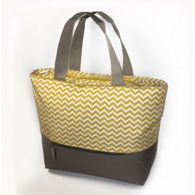 Chevron Jumbo Cooler Tote Bag