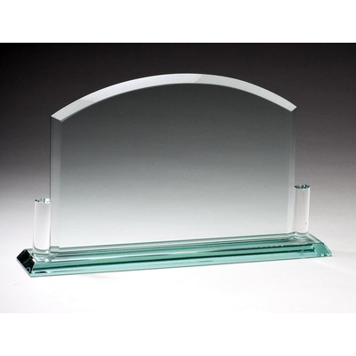 Medium Jade Glass Billboard Series Award