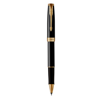 Parker Sonnet Black Lacquer GT Rollerball