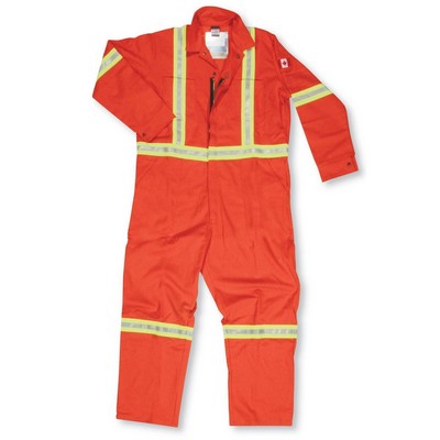 Red Indura® Protection Coveralls