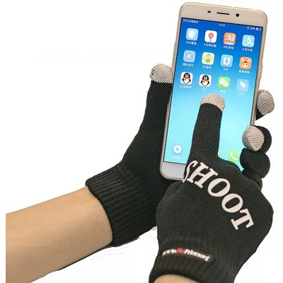 Wireless Touchscreen Knit Gloves