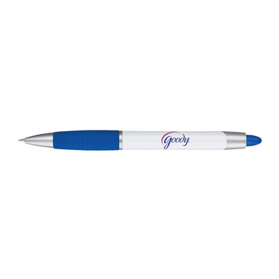 Papermate Element White/Bright Blue Ballpoint Pen