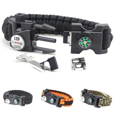 20 in 1 Paracord Survival Bracelet