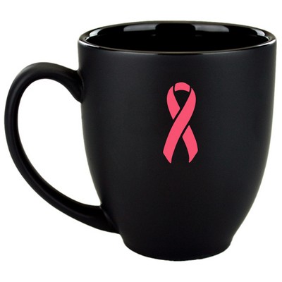 16 Oz. Hilo Bistro Mug (Matte Black/Black)