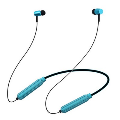 Metal Magnetic Handfree Running Earbuds Neckband Sport Wireless Headset