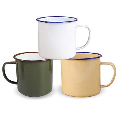 12oz Enamel Camping Mug