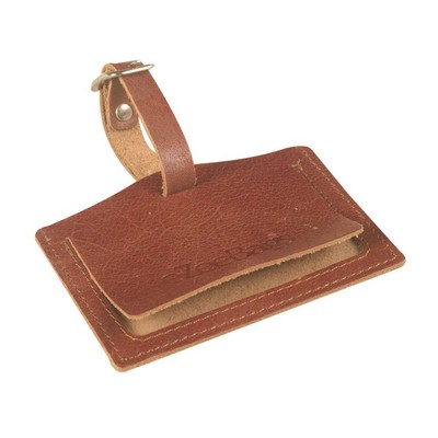 Leather Luggage Tag (3.94"x2.83")