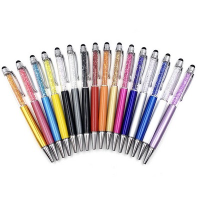 Colorful Crystal Stylus Pen