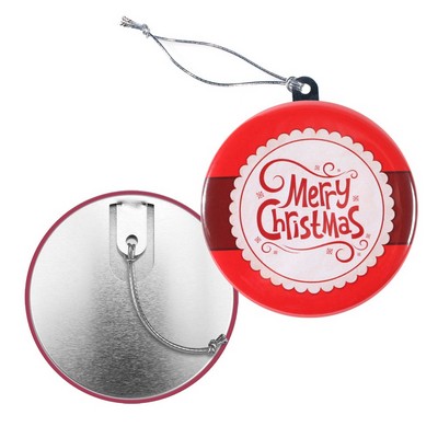 3.5" Circle Ornament Button