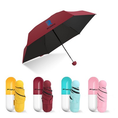 Portable Travel Ultra Mini Capsule Umbrella