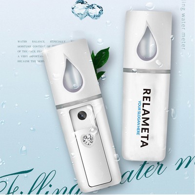 Rechargeable Sliding Facial Mini Nano Steam Moisture