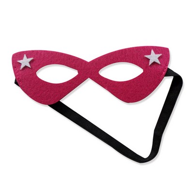 Felt Superhero Eye Mask