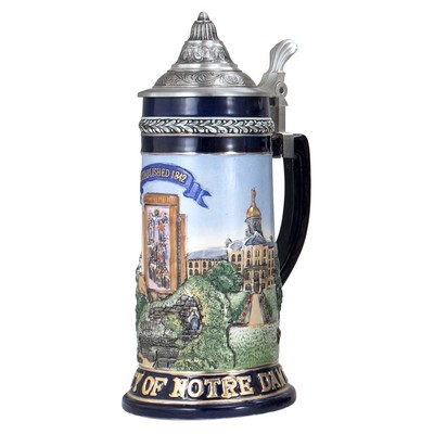 0.75L Custom Notre Dame Stein