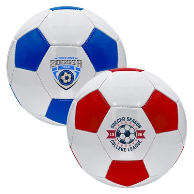 Full-Size Synthetic Leather Soccer Ball Colors