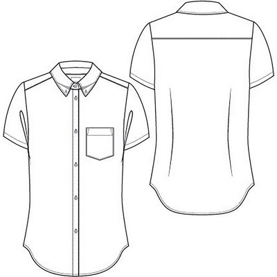 Classroom Uniforms - Girls' Short Sleeve Oxford Shirt