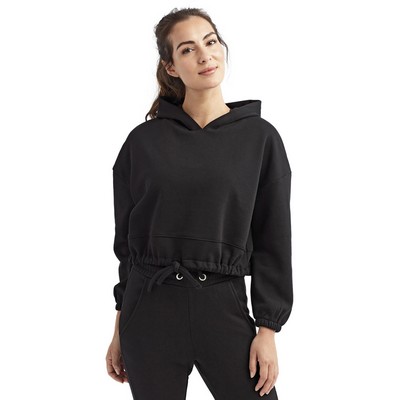 TRI DRI BY REPRIME Ladies' Cropped Maria Hoodie