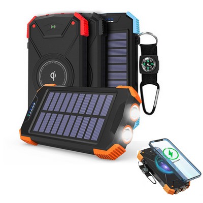 10000mAh Solar Power Bank