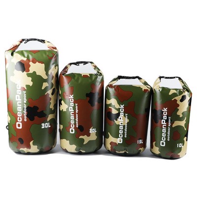 169Oz Camouflage Waterproof Dry Bag