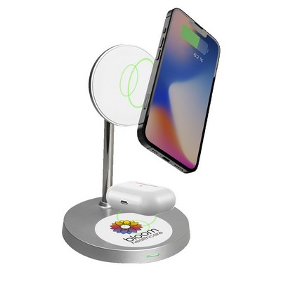 Orb 2-in-1 MagSafe Wireless Charger-10W