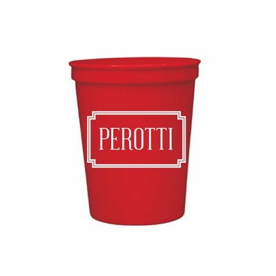 16 Oz. Red Stadium Cup