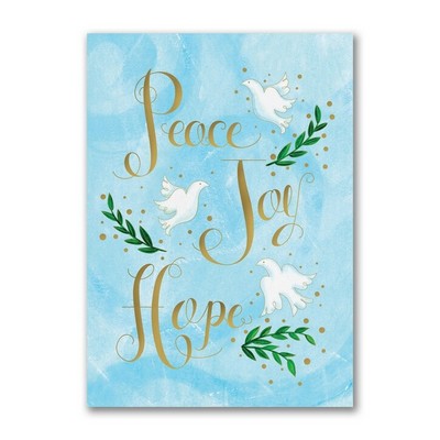 Hopeful Greetings Holiday Card