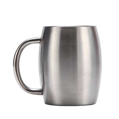 15 Oz. Stainless Steel Beer Stein w/Handle