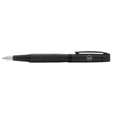 Sheaffer® 300 Matte Black Lacquer Fountain Pen With Polished Black Trims