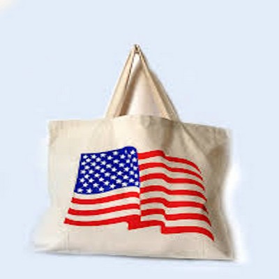 Sublimation 12 oz Poly Canvas Tote Bag -16" x 13" x 5"G