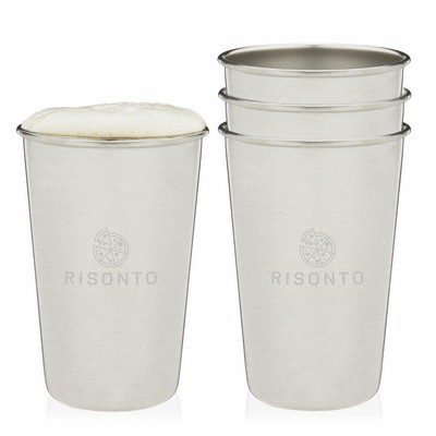 True® Stainless Steel Pint Cup