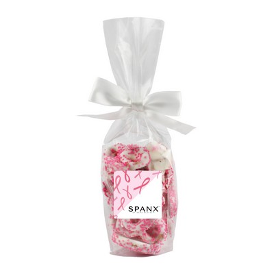 Pink Pretzels in Elegant Mug Stuffer Bag