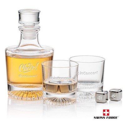 Romford Decanter Set & Ice Cubes