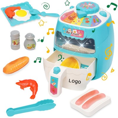 Toy Air Fryer for Kids Pretend Play Kitchen Toy