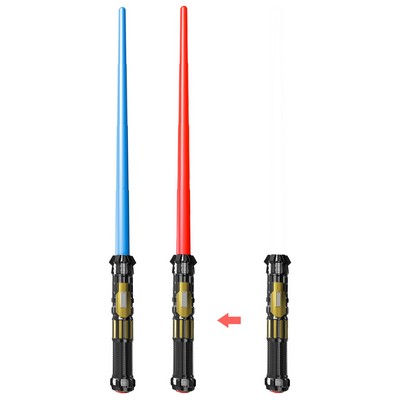 Telescope Retractable Stretchable Light-saber Sound Kids Laser Sword