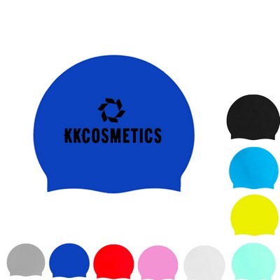 Soft Silicone Swim Caps