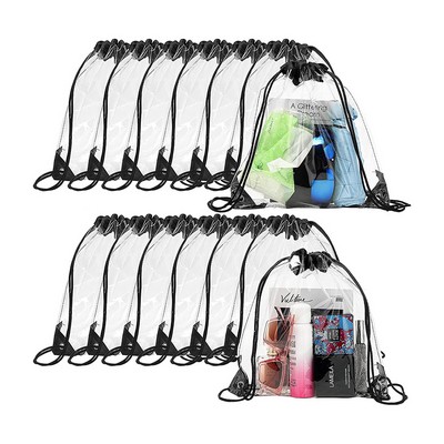 Lightweight PVC Drawstring Bag