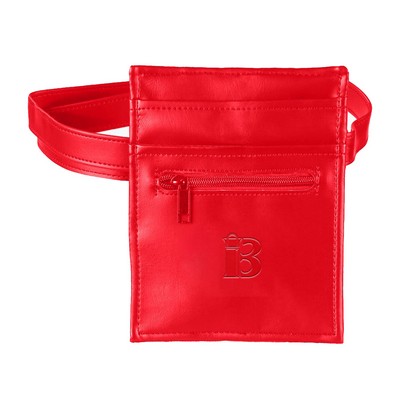 PU Leather Waist Apron Bag Fanny Pack