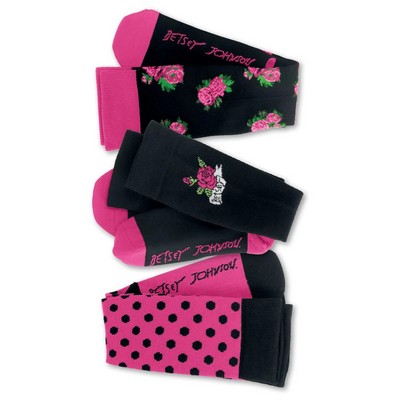 Cureology™ Koi™ Betsey Johnson Compression Socks (3 Pack)