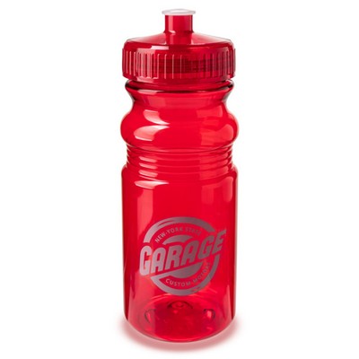 20 Oz Translucent Sports Water Bottles