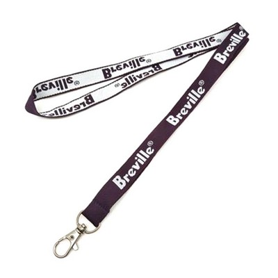 1/2" Woven Lanyard