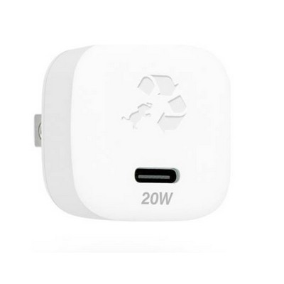 Nimble WALLY SubNano 20W USB-C Wall Charger - White