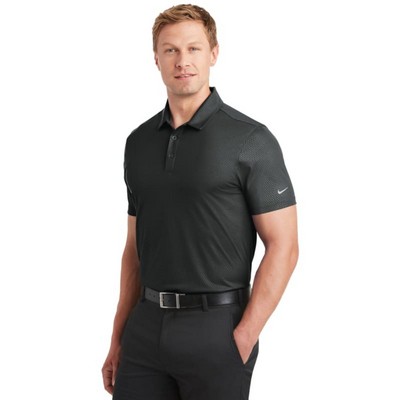 Nike Dri-FIT Embossed Tri-Blade Polo.