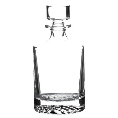 850ml Round Glass Decanter with Printed Gift Box