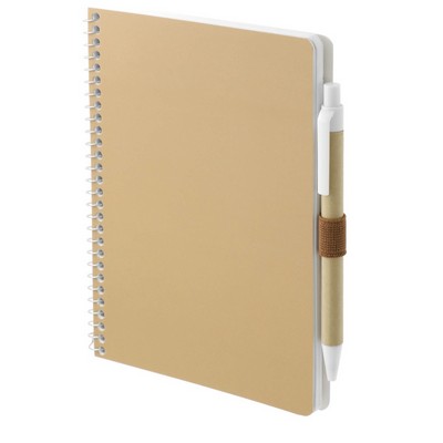 Eco Spiral Notebook with Pen