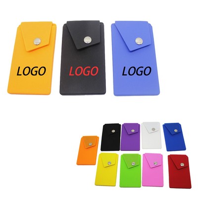 Silicone Phone Holder with Wallet